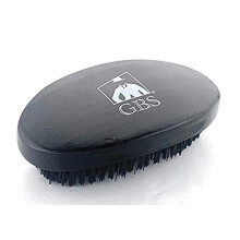 G.B.S Oval Black Wood Finish Brush for Horse Hair 3in by 5in