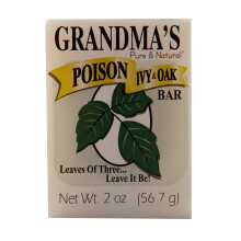 Grandmas Poison Ivy Soap Bar 20 oz Itch Relief Wash with Jewelweed Colloidal Oatmeal 67012