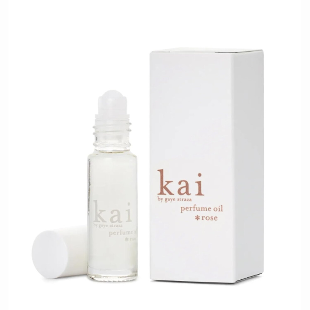 kai perfume oil  gardenia wrapped in white exotic flowers eau de perfume rollon oil 18 oz vegan cruelty free made in the usa