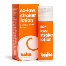 Cake Hello So-Low Stroker Lotion - Under bltet Solo Creme til mnd Naturlige fugtgivende ingredienser Kokosolie Avocadoolie Aloe Vera 1,7 fl oz