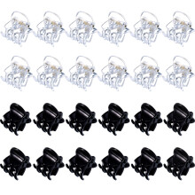 24 kpl Mini Butterfly Hiusklipsit Pienet Hiusklipsit Pienet Hiuskynnet Neulat Pihdit Muovi Naisten Tyttφjen Hiuksiin