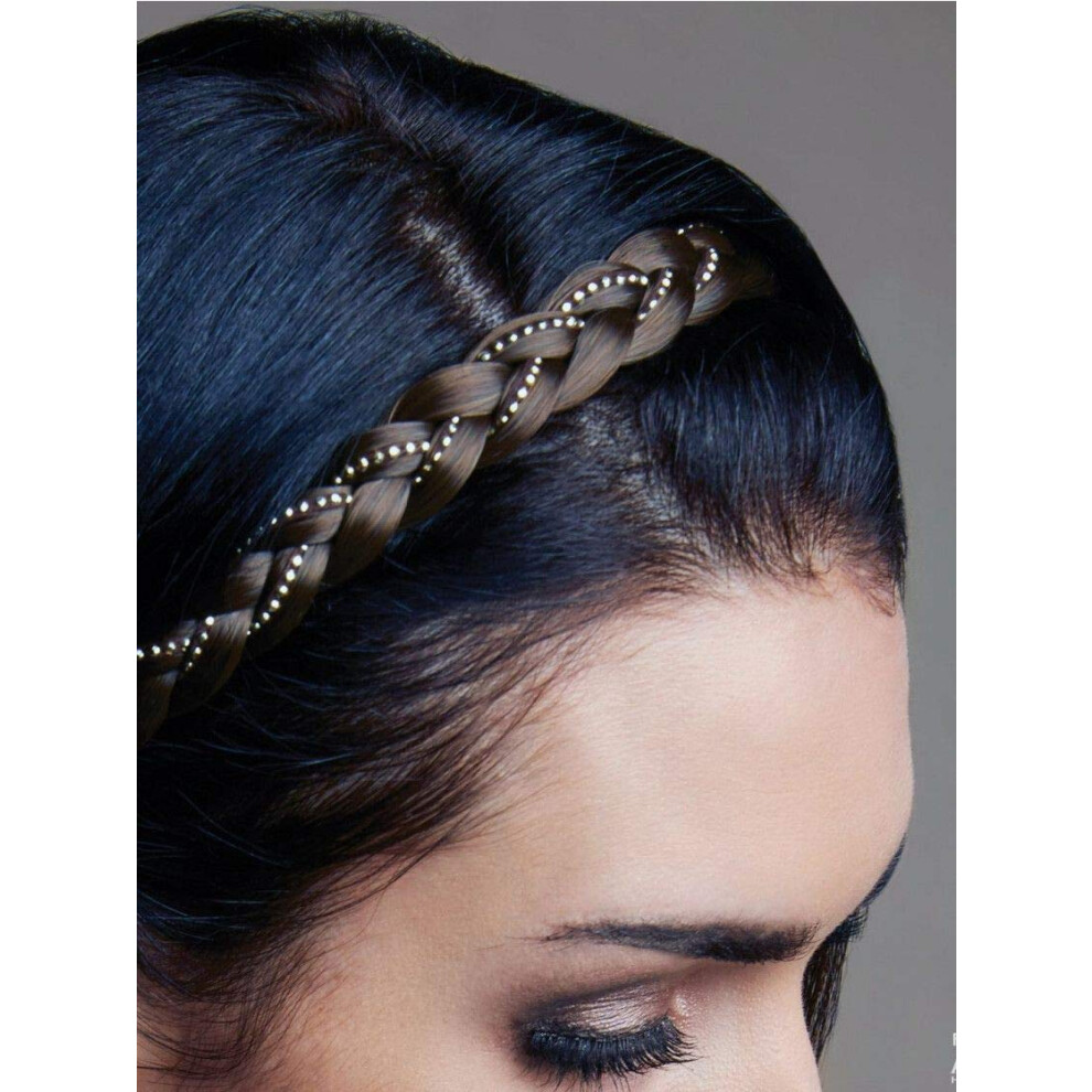REVLON Synthetic Hair Braid Band and Tie Braid band Frosted