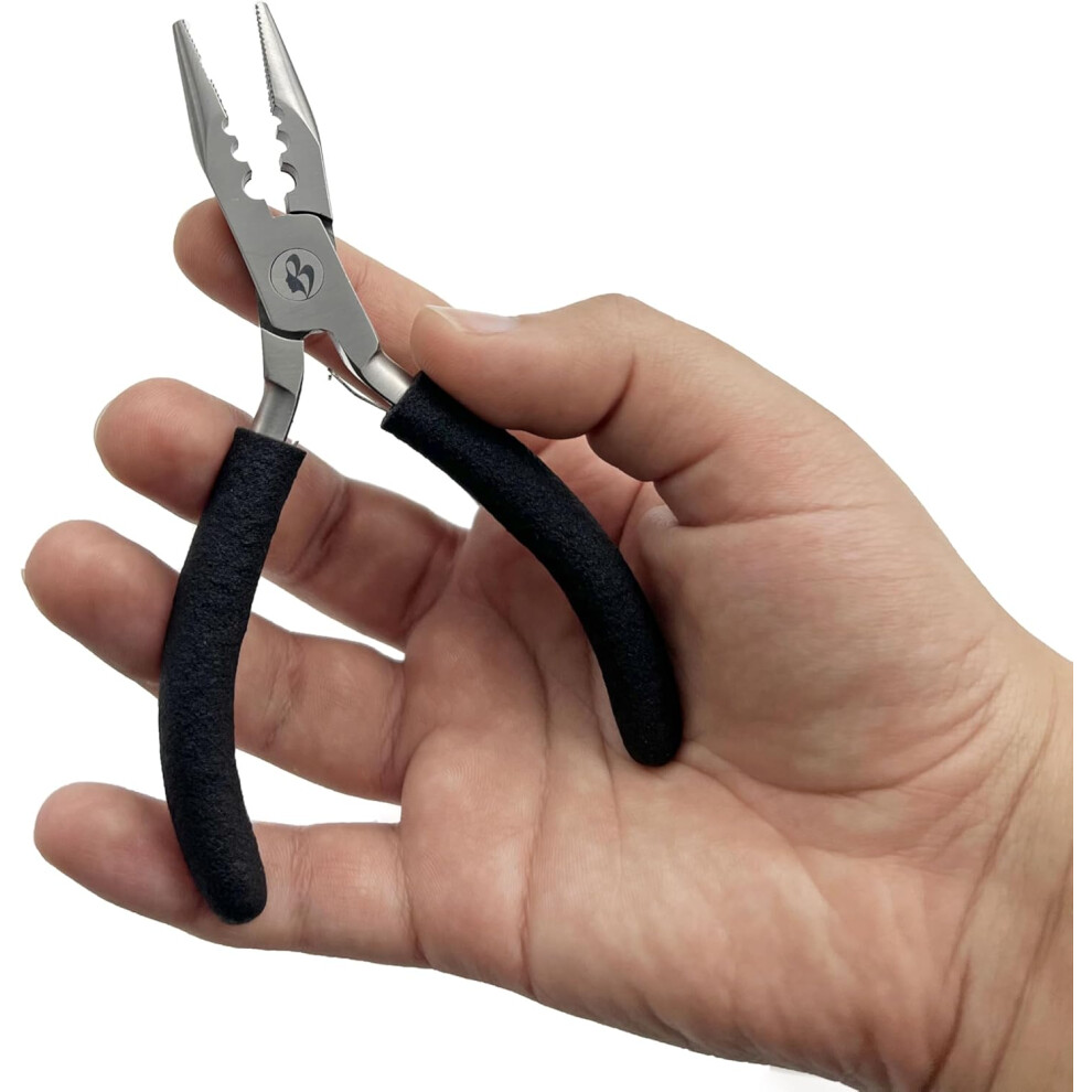 Miracle 3Hole Hair Extension Pliers 5 Inch Micro Nano Ring Hair Extension Beads Closer And Remover Tool