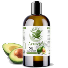 Bella Terra Oils - Aceite de Aguacate 16oz - Pureza Prensada en Frío, Nutrientes del Aguacate, Ideal para Aceite Portador