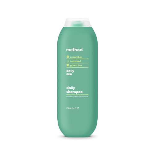 Method Method Everyday Shampoo, Daily Zen met Komkommer, Groene Thee en Zeewier, Parabenen- en Sulfaatvrij, 14 oz