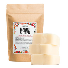 Better Shea Butter Manteca de Mango 100% Natural Hidratante para la Piel, Bloque de 1 LB