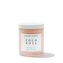 HERBIVORE Coco Rose Peeling Körperpeeling - Reinigungs-Detox mit rosa Ton, feuchtigkeitsspendendem Kokosöl & Sheabutter
