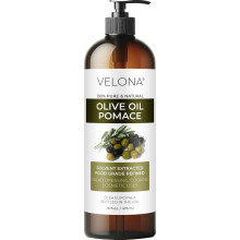 Oliwa z wytlokw z oliwek firmy Velona - 16 Fl Oz | 100% czysty i naturalny olej nosnikowy | Wyrafinowany | Gotowanie Skra Wlosy Cialo i twarz N