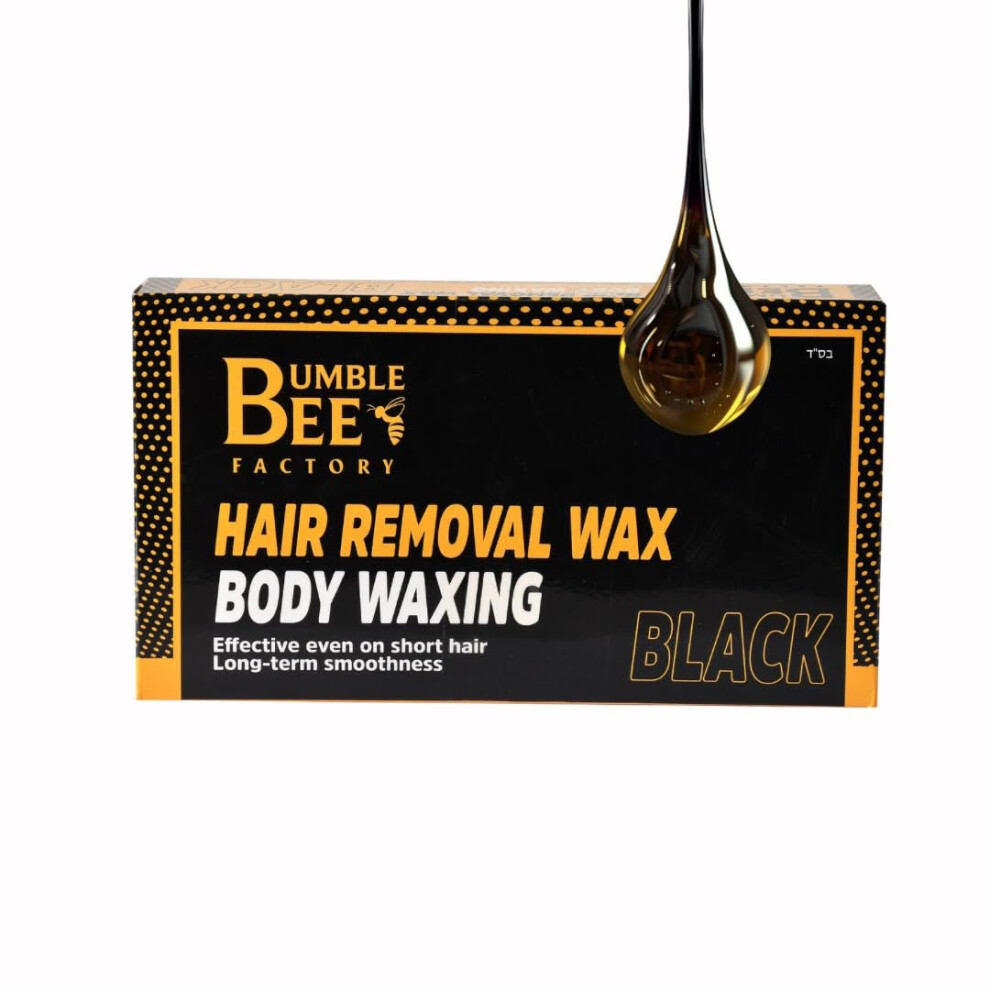 BUMBLE BEE Hair Removal Wax Body Waxing Black  500 gr