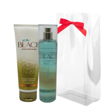Bath & Body Works At the Beach - Cadeaupakket voor vakantie - Mist 8oz en Body Cream 8oz