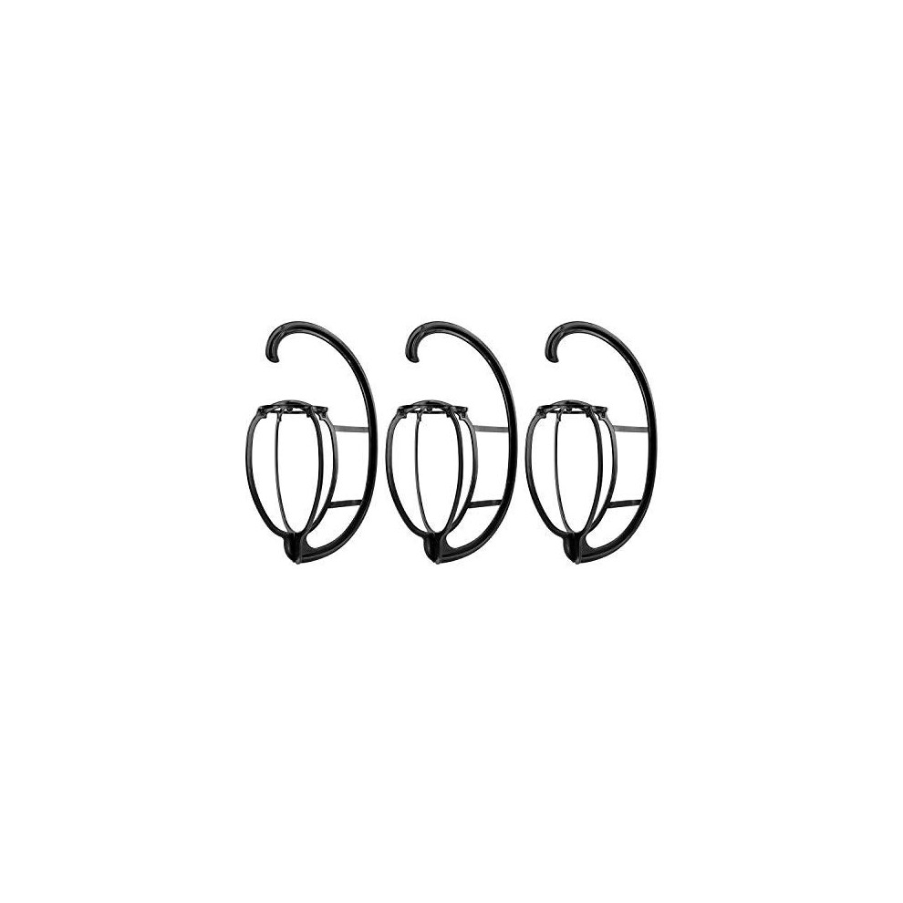 Studio Limited Black 3 Packs Portable Wig And Hat Hanger With Durable Stand And Tool Holder