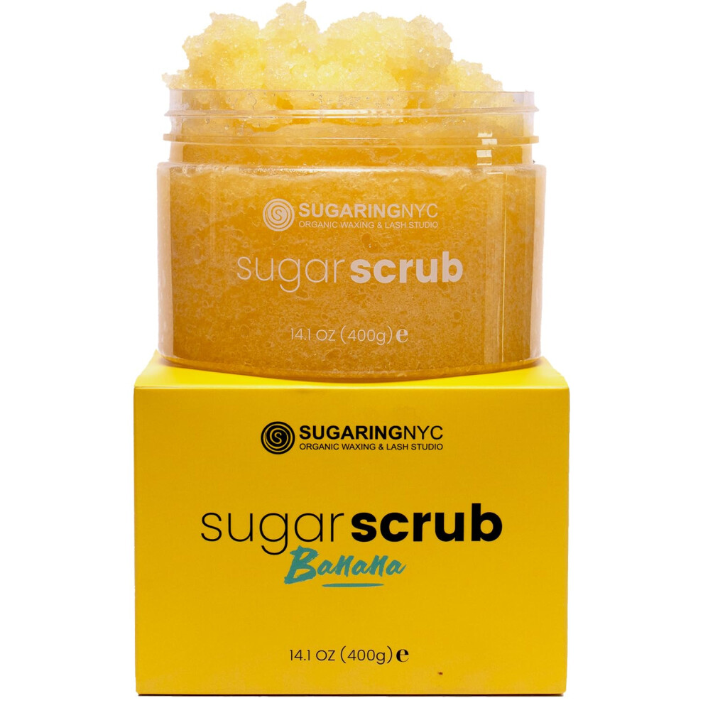 Sugaring Nyc Moisturizing And Exfoliating Signature Body Scrub Silky Smooth Skin And Ingrown Hair Prevention Going Bananas