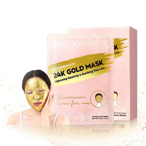E5 24K guldfoliearkmask (8 st)