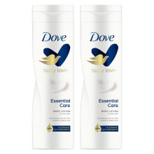 Dove Essential Nourishment Körperlotion - Trockene Haut (250ml) - 2er Pack von Dove