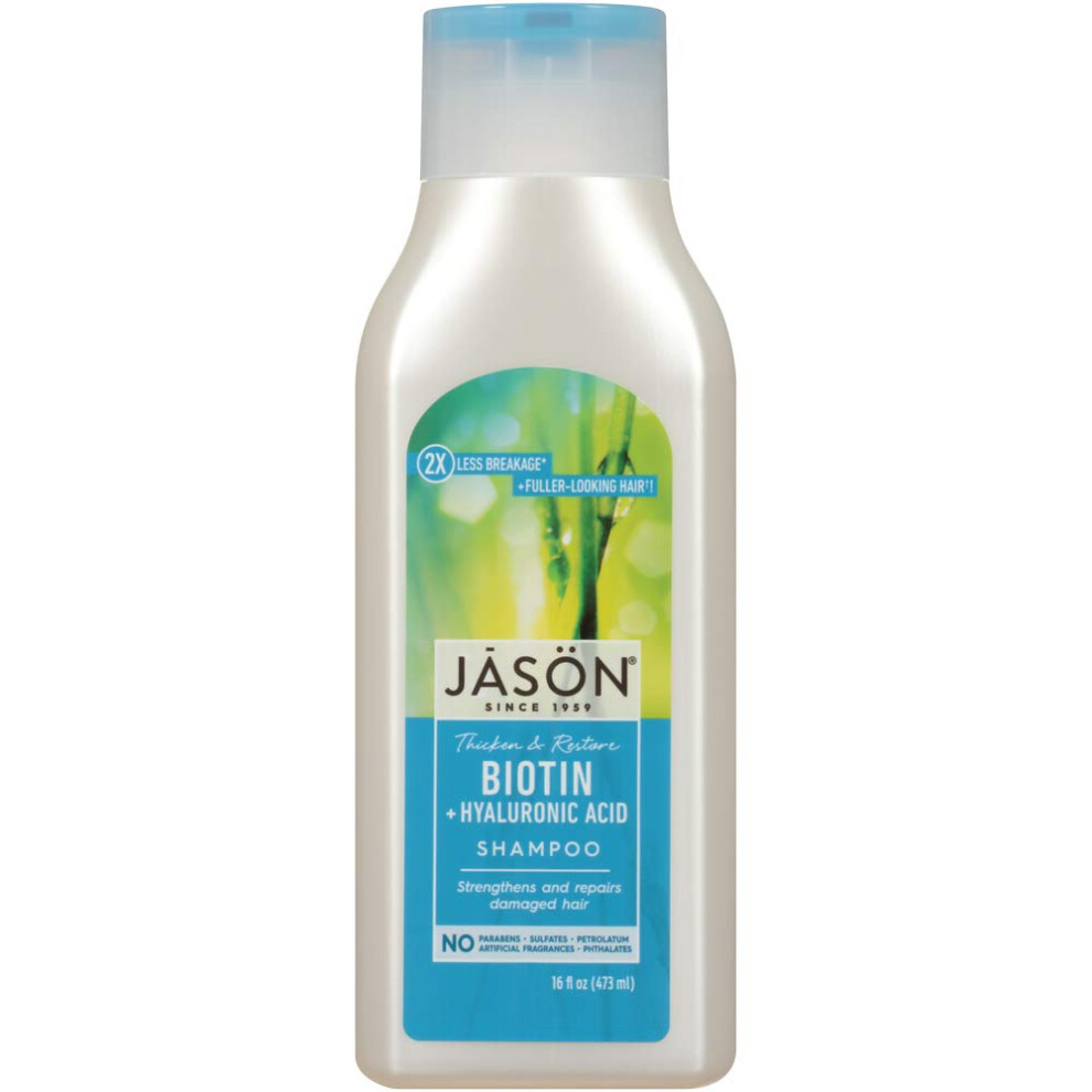 JSN Natural Restorative Biotin Shampoo  Lavender 16 Fl Oz