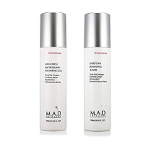 MAD SKINCARE MAXIMUM ACTIVE DERMACEUTICALS Umwelt-Duo-Set Mega-reichhaltiges Antioxidans-Reinigungsgel T glich erneuerndes Gesichtswasser