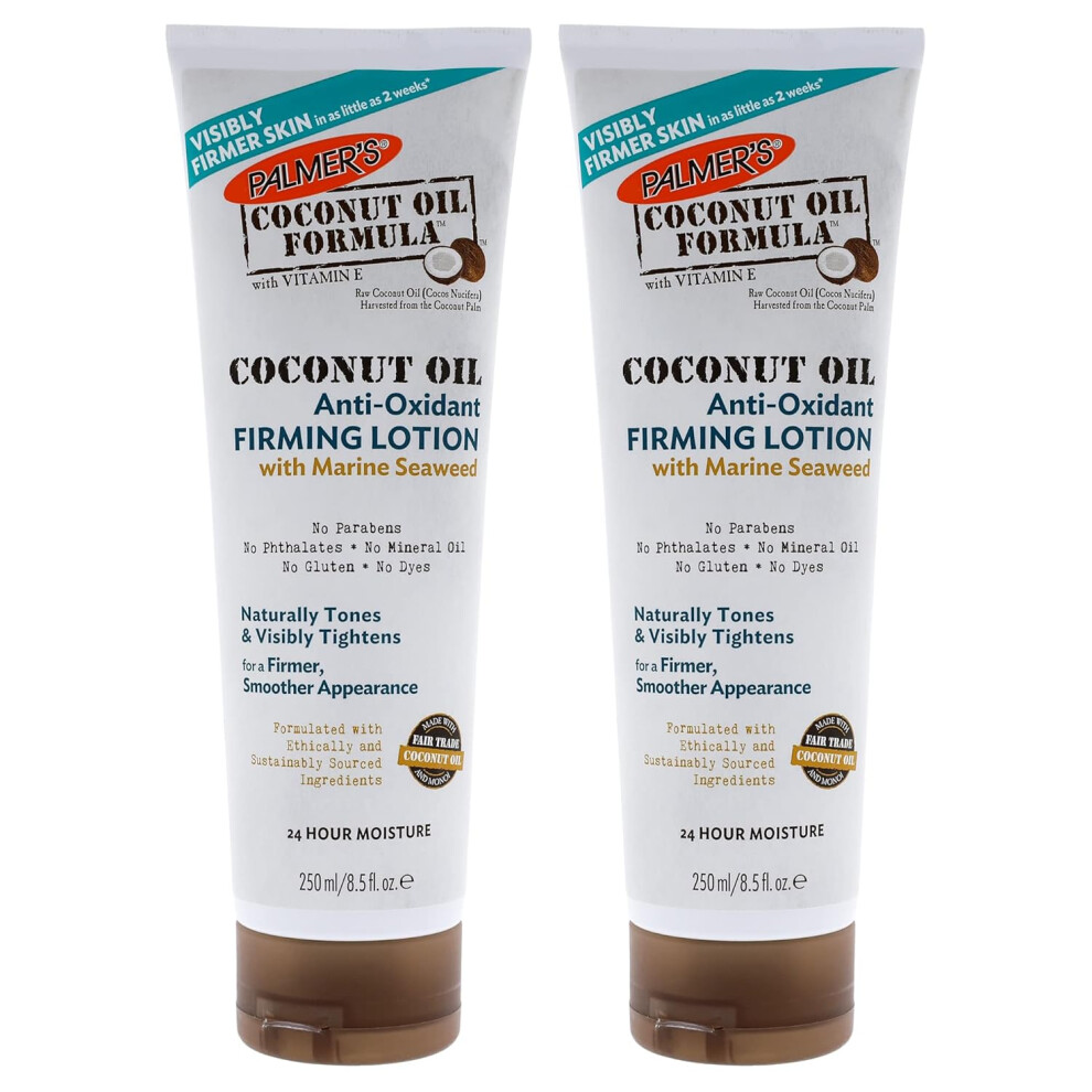 Palmers Coconut Oil AntiOxidant Firming Lotion Body Lotion Unisex 85 oz Pack of 2