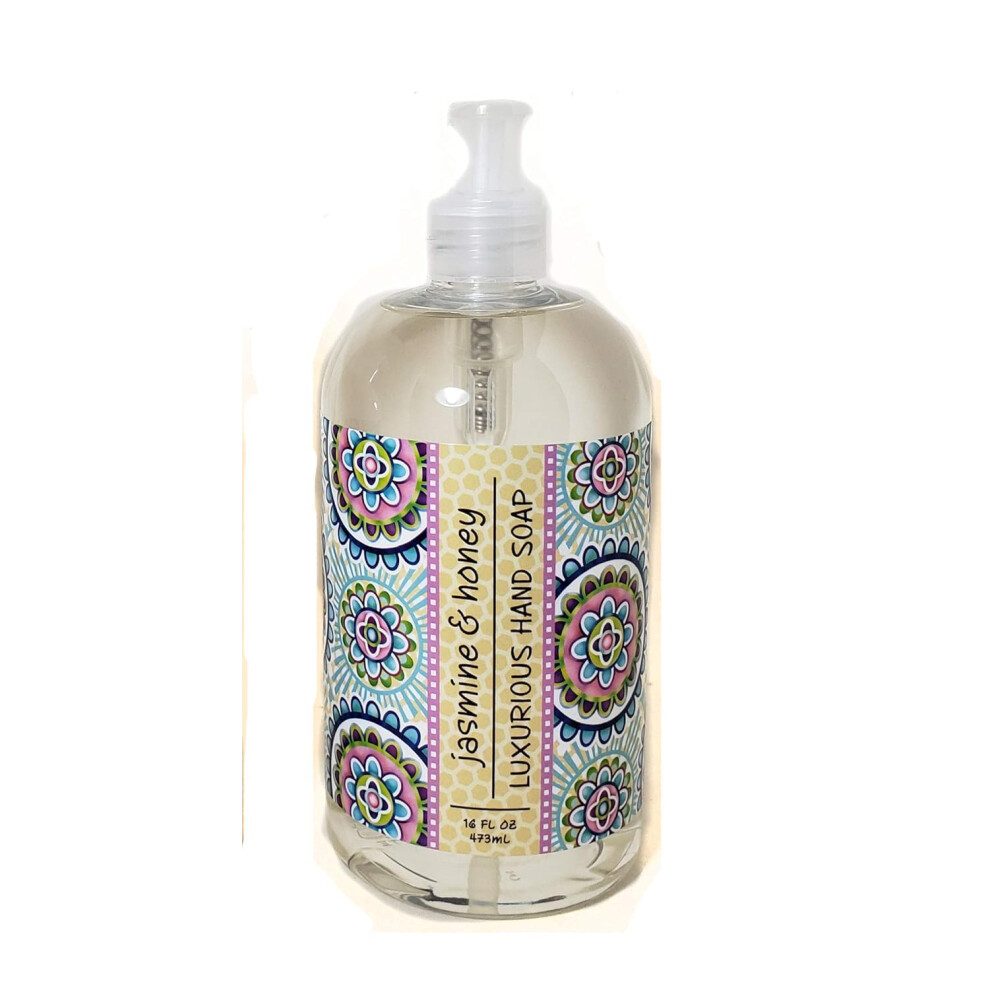Greenwich Bay Trading Company Garden Collection Jasmine Honey Hand Soap