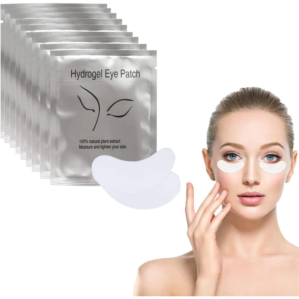 Chargenyang Eyelash Extension Gel Pads Kit Lint Free False Eyelash Lash Extension Makeup Eye Gel Pads 200Pack