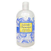 Greenwich Bay Lavender Chamomile Foaming Milk Bath With Buttermilk Shea Butter and Cocoa Butter 16 ounce