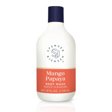 Spenser & Jensen Dagelijkse Hydraterende Body Wash met Mango & Papaja - Zachte & Reinigende Zeep - 18 Oz (1 Verpakking)