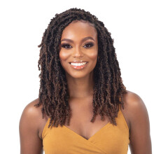 Shake N Go FreeTress Crochet Braids Butterfly Loc 12 inch 5pack4