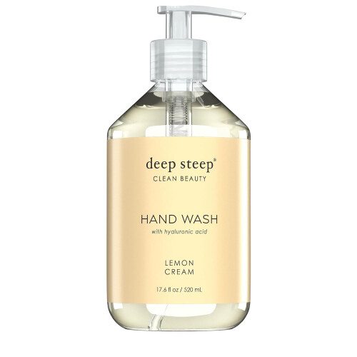 Deep Steep Flüssigseife, 500 ml (Zitronencreme)