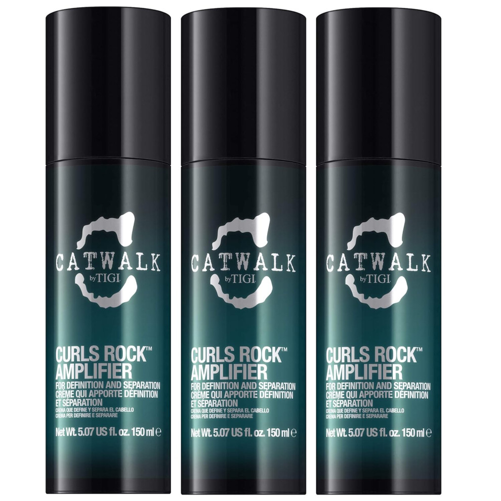 TIGI  Catwalk Curlesque Curls Rock Amplifier 150Ml 3 Pieces