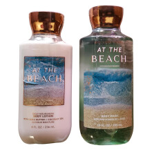 Bath Body Works At The Beach Body Lotion and Body Gel Wash 2 Piece Set