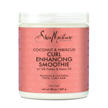 SheaMoisture Curl Enhancing Smoothie Krem do wlosw do grubych kreconych wlosw Krem do lokw bez siarczanu kokosa i hibiskusa i parabenw 20 uncji