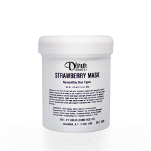 Dinur Cosmetics Strawberry Mask For Normal/Oily Skin Purifying & Balancing Keeps Skin Clean Smooth & Well Nourished 600 GRAMS 21.12 oz.