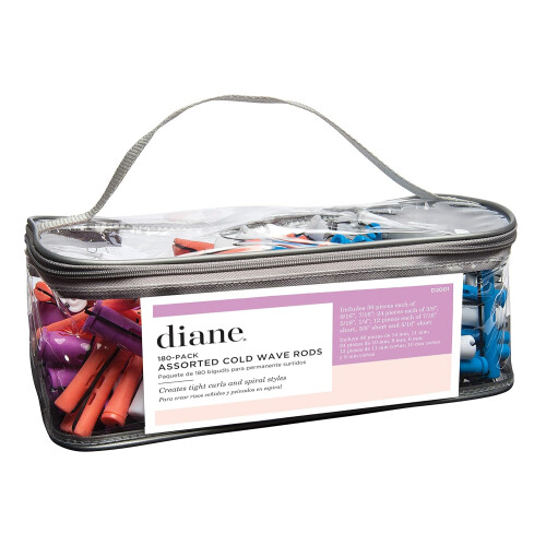 Diane Dauerwickler/Kaltwellenwickler Set, 180 Stück
