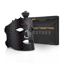 Red Light Therapy Mask for Face 7 Colors LED Face Mask Light Therapy at Home Led Face Mask Light Therapy Black