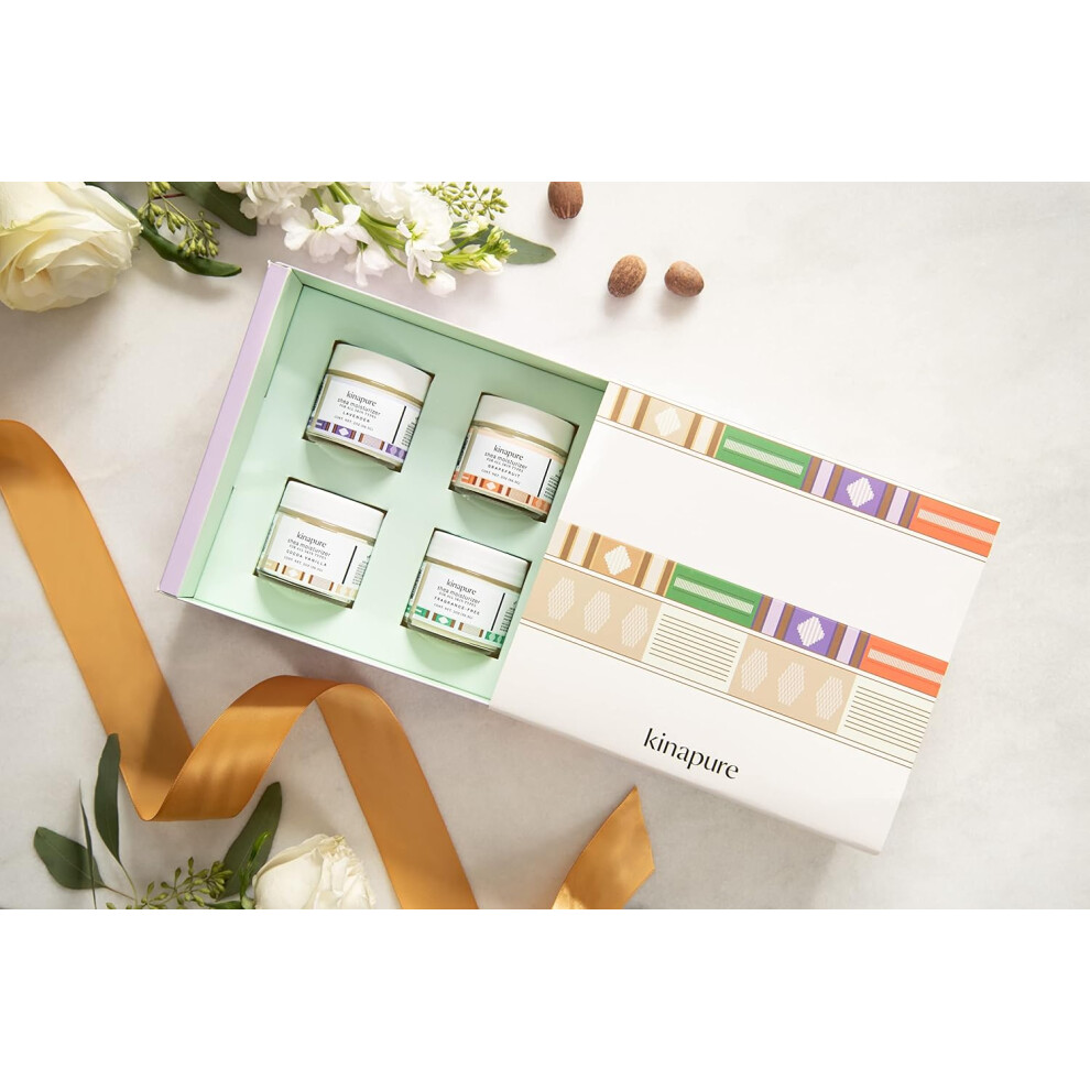 Kinapure Whipped Shea Butter Gift Box Contains 4 of 2 Ounces