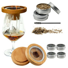 Cocktail Smoker Kit mit Holzspänen für Infuse Cocktails Wein Whisky Käse