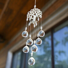 Crystal Suncatcher Tree of Life Ball Prism Pendant Home Window Hanging Decor 3 sold
