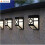 4 Pack Security Wall Light Solar LED Black Square Wall Lights 1