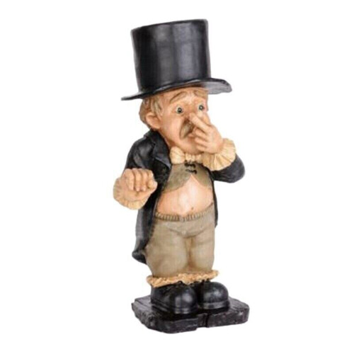 Toilet Butler Roll Paper Holder Resin Ornament for Bathroom Super Cute Character