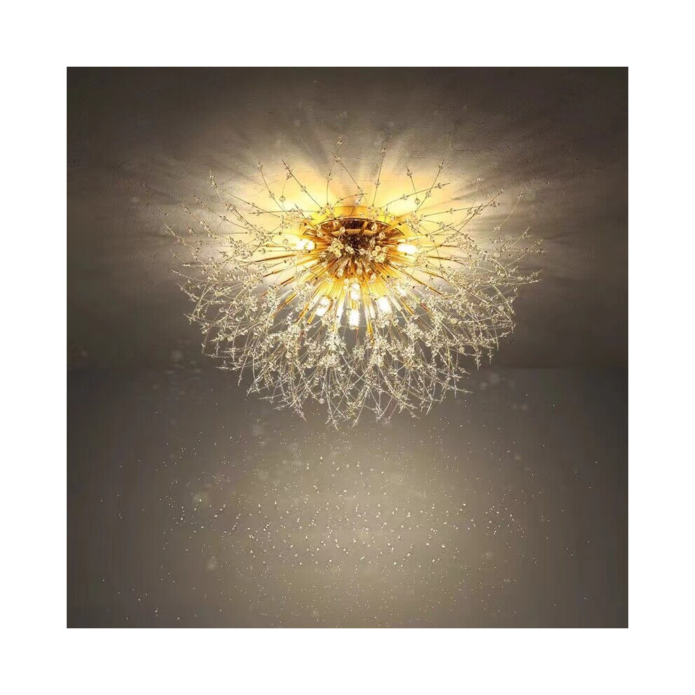 Ceiling Light Dandelion 6-Light Chandelier Bedroom Living Room Deco