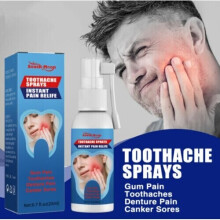 Spray per il mal di denti Sollievo istantaneo dal dolore Cura orale dei denti Trattamento dentale efficace