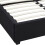 Seconique Madison Ottoman 4'6" Double Bed Black Velvet Fabric with Buttoned Studs 5