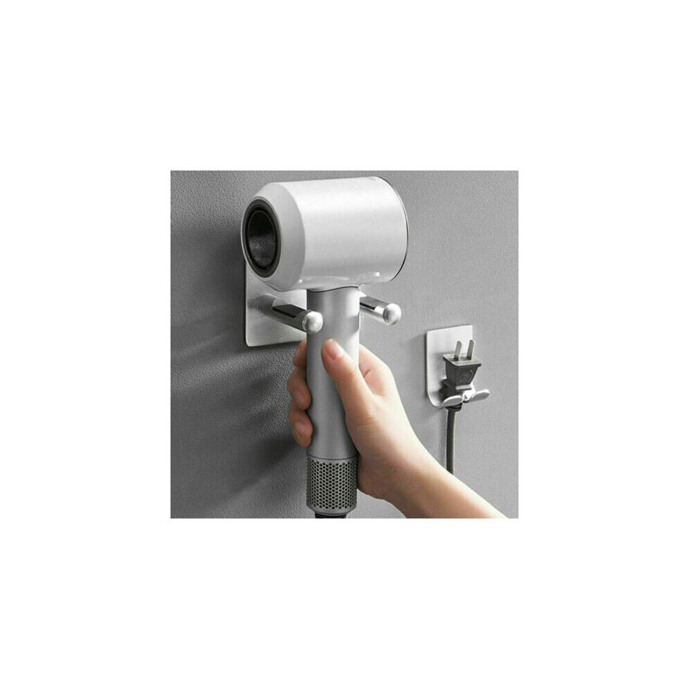 Wall Mount Bracket Stand Holder Storage Set for Dyson Supersonic Hair Dryer