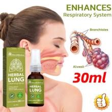 Kräuter-Lungen-Detox-Spray – Kraftvolle Lungenunterstützung, Heilpflanzen-Essenz für Raucher