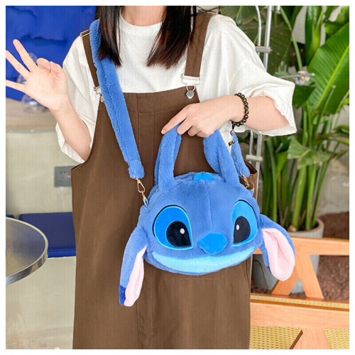 Borsa peluche Messenger Borsa Cartoon Stitch Lilo e Stitch Compleanno