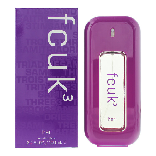 FCUK FCUK 3 Her Eau De Toilette 100ml