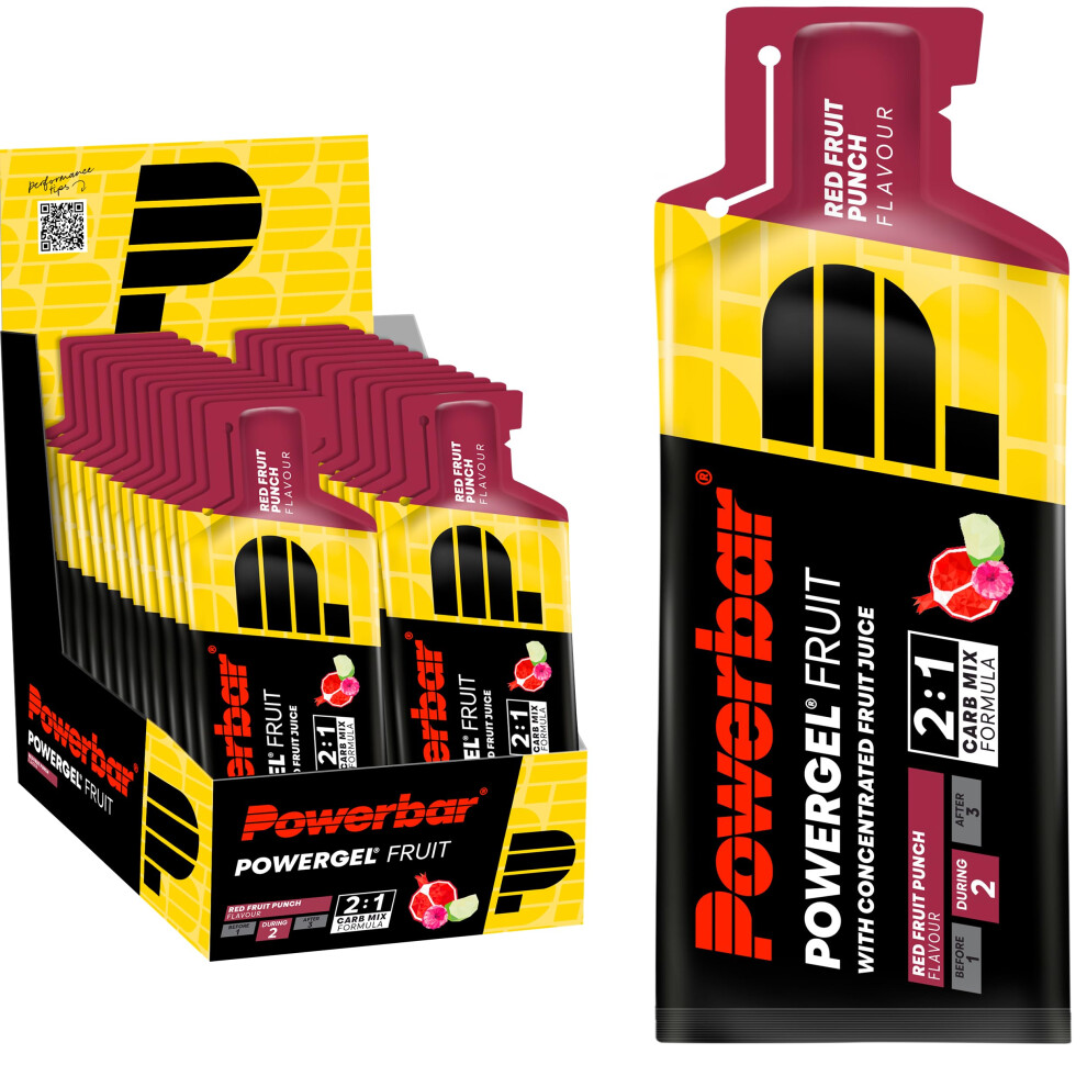 Powerbar Red Powergel (24X41g) Fruit Punch