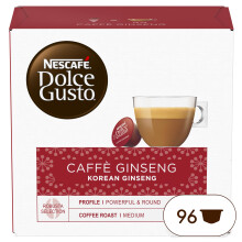 NESCAF? DOLCE GUSTO Caff? Ginseng, 6 Confezioni da 16 Capsule (96 Capsule Compatibili Nescaf? Dolce Gusto)