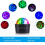 Mini Disco Ball Light, Φώτα φωνητικού ελέγχου Φωτισμός σκηνής Εφέ DJ Strobe για πάρτι Birthday Club-B 3