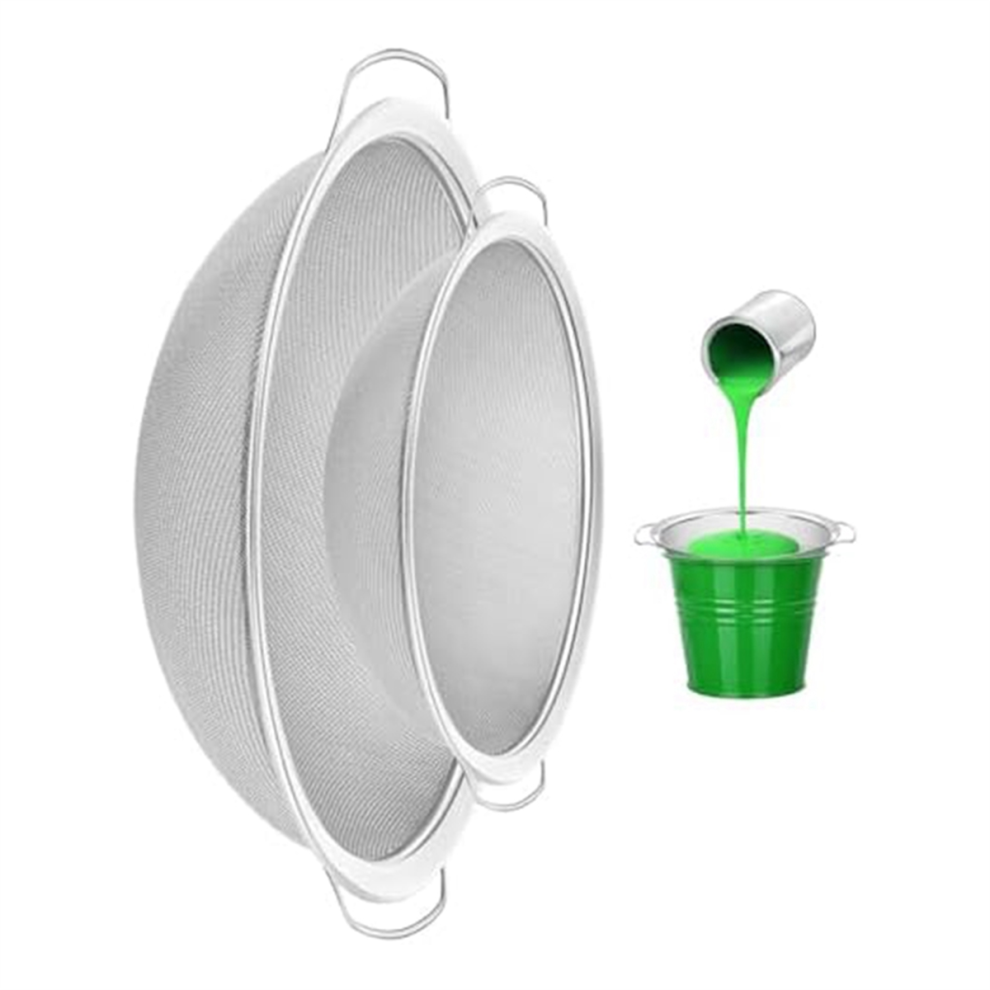 Paint Strainer 60 Mesh Stainless Steel Lotion Honey Funnel Fits 4.2 Gallon Bucket D-image-OPC-PGJ86DK-NEW