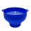 Popcorn Microwave Silicone Foldable Kitchen Easy Tools DIY Bucket Bowl Maker with Lid,Dark Blue 2